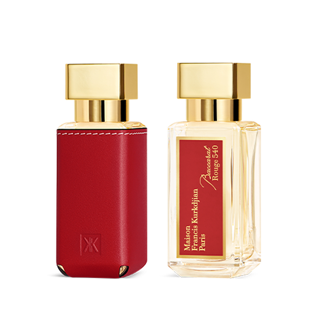 Baccarat Rouge 540 Eau de parfum br and Leather case Duo Maison Francis Kurkdjian